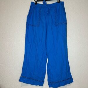 Joie Blue Straight Leg Pants